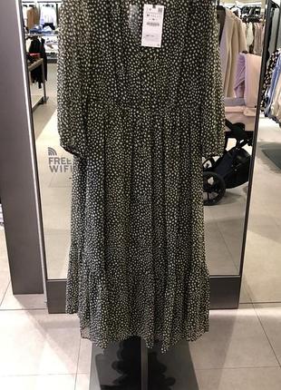 Шифонове плаття zara