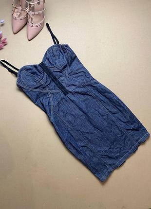 Джинсовий сарафан guess