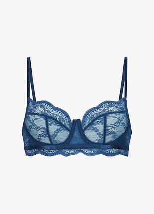 Комплект жіночої білизни hunkemoller isabelle up 85в + трусики xl6 фото