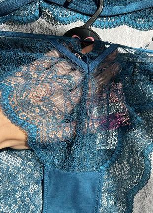 Комплект жіночої білизни hunkemoller isabelle up 85в + трусики xl7 фото