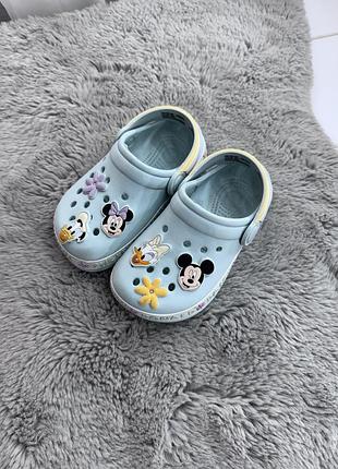 Крокси сабо шльопанці для дівчинки 25/26 розмір