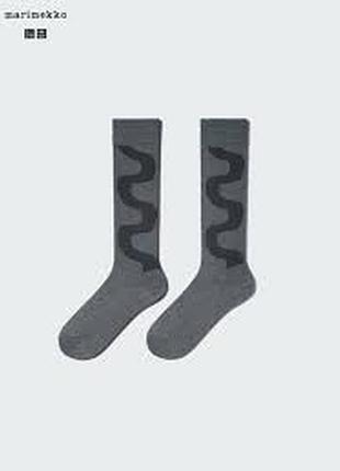 Носки гольфи шкарпетки підколінки marimekko heattech