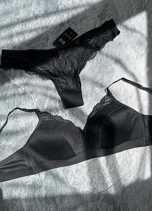Комплект жіночої білизни hunkemoller ub8387 sophie elissa 85d + xl