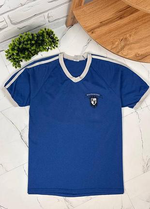 Футболка мерч foo fighters 2005 augusta синяя размер л рок-гурт