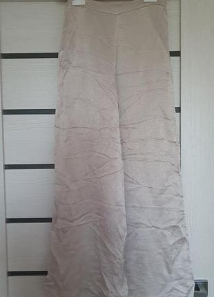 Брюки палаццо женские zara, xs