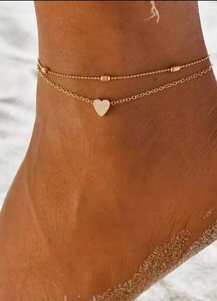 Шикарний браслет на ногу😍