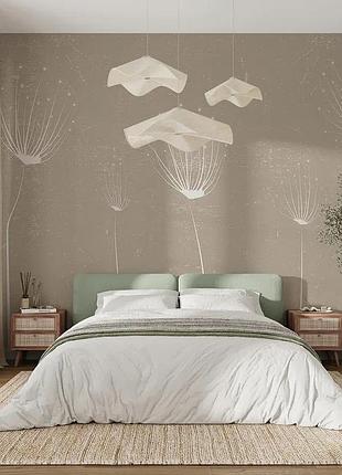 Фотошпалери білі кульбаби