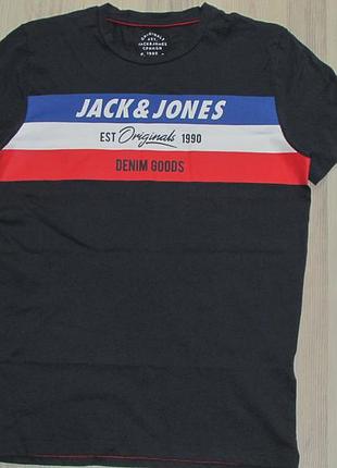 Оригинальная стильная мужская футболка jack&amp;jones originals, size m (супер цена!!)