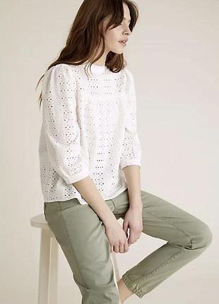 M&amp;s блуза. 100% коттон. состояние новой.sk14 eu 42.
