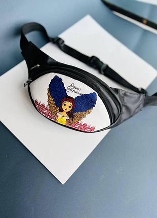 Топ якість! бананка патріотична єдина україна ,сумка на пояс  поясна сумка з принтом