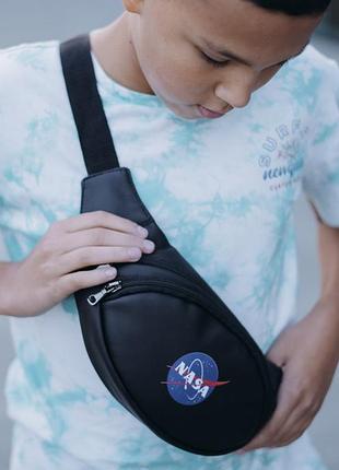 Топ качество ! детская бананка , сумка на пояс  поясная сумка с принтом nasa