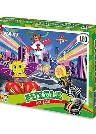 Пазли strateg leo lux веселі чудики 260 елементів 20165