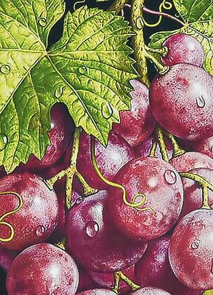 Алмазна мозаїка strateg преміум грона багатства розміром 30х40 см (heg87076)