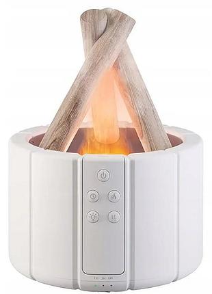 Зволожувач повітря - дифузор ароматичний з пультом і ефектом палаючого багаття humidifie 280 мл