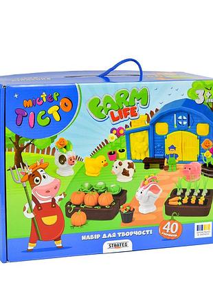 Набір для творчості містер тісто farm life strateg українською мовою (41039)