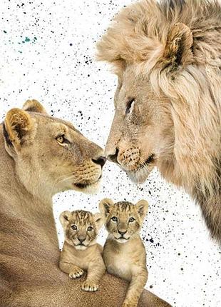 Алмазна мозаїка strateg преміум королевська сім'я  без підрамника розміром 40х50 см  (gc86123)