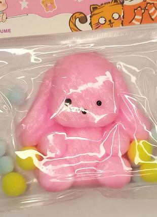 Сквіш-лапка таба  зайчик