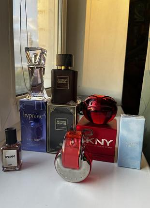 Donna karan, hypnose, bvlgari, dolce&gabbana, extreme oriental, karma