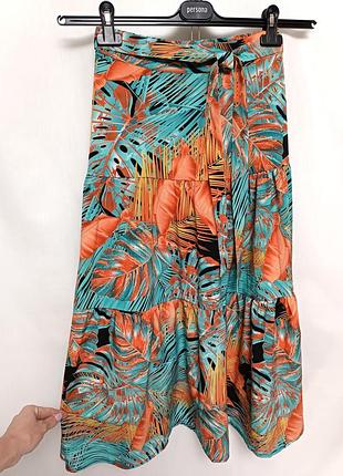 Макси юбка женская длинная shein s/36/8