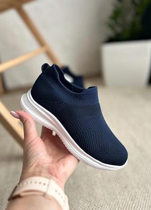 Текстильные кроссовки, слипоны унисекс