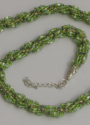 Жгут бисерный "весенние травы"