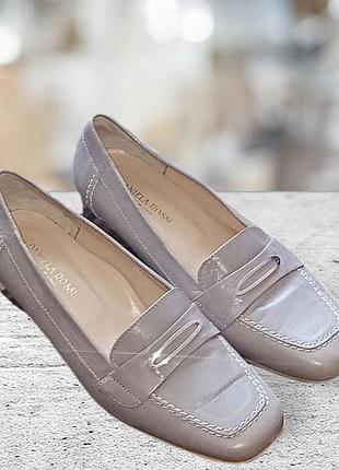 Туфли лоферы кожаные daniela rossi