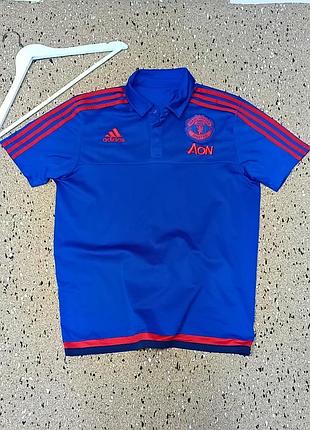 Футболка поло adidas manchester united