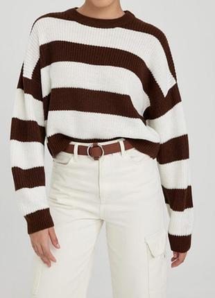 Кофтинка h&m, джемпер h&m в смужку