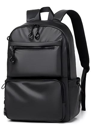 Мужской городской повседневный рюкзак черный