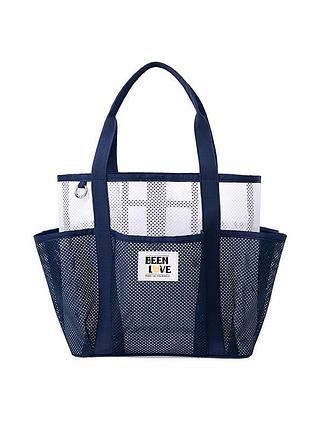 Женская пляжная сумка из сетчатого материала