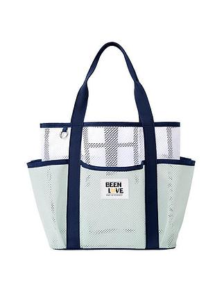 Женская пляжная сумка из сетчатого материала