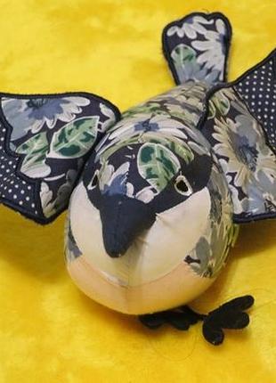 Птичка.пташка.птах.птица.мягкая игрушка.м'яка іграшка.интерьерная игрушка.текстильна.dora designs