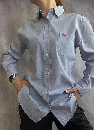 Жіноча сорочка у смужку polo jeans co. ralph lauren
