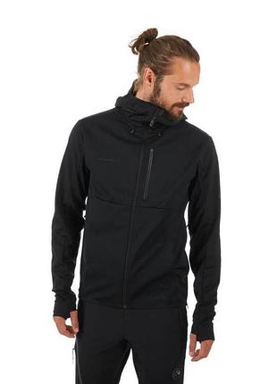 Куртка вітровка софтшел mammut ultimate v so hooded jacket gore-tex infinium softshell