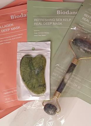 Набір 4 гідрогелеві маски  biodance bio collagen real deep mask sheet, 34 гр.