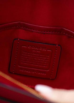 Шкіряна сумка coach 10