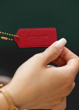 Шкіряна сумка coach 4