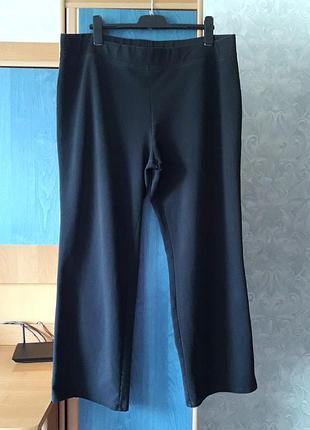 Тонкие спортивные штаны, 58-60-62, хлопок, эластан,  marks & spencer