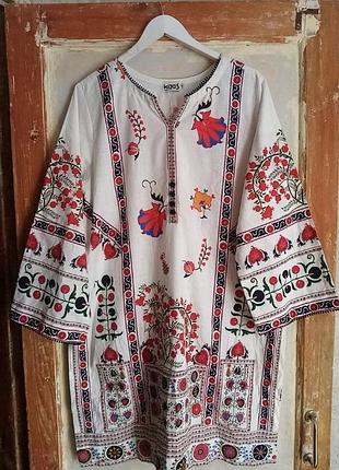 Хлопковая индийская туника, 50