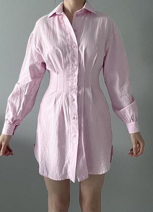 Сукня літня з довгим рукавом