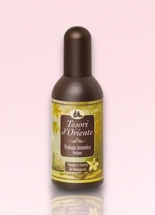 Парфюм tesori d'oriente profumo aromatico vaniglia e zenzero 100ml