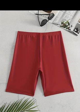 🌿яскраві шорти велосипедки shein висока посадка