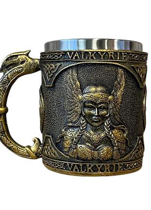 Кружка чашка 3d валькирия 400ml
