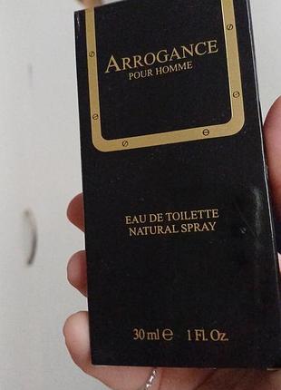 Класична чоловiча туалетна вода arrogance pour homme 1982