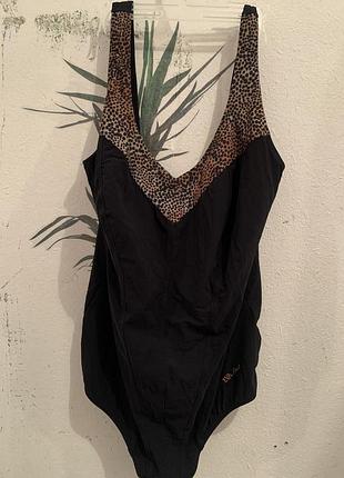 Купальник великого розміру тигровий принт