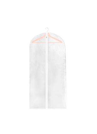 Чехол для хранения одежды 59х134 см белый livarno home белый livarno home