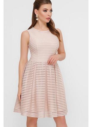 Платье с сеткой