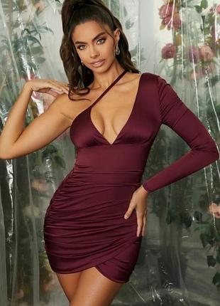 Сукня атлас