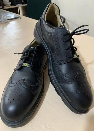 Робочі туфлі з вбудованим металевим носком