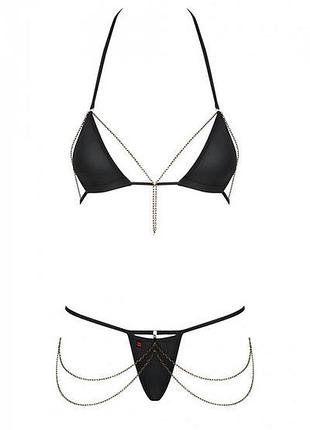 Еротичний комплект з ланцюгами redella micro set obsessive 3